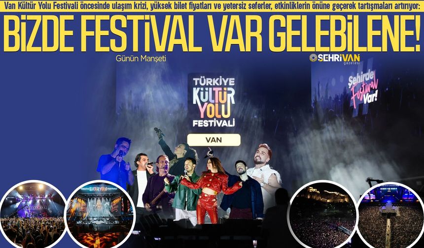 Van’da festival var gelebilene!