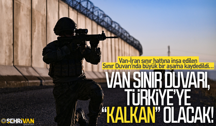 Van-İran sınırında bir ilk gerçekleştirildi!