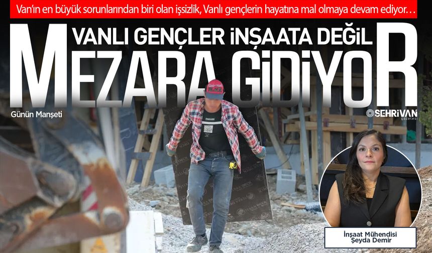 İşsizlik Van’dan can alıyor!