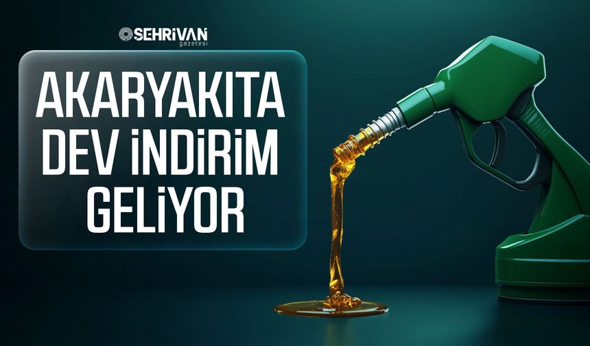 Beklenen haber geldi! Akaryakıta dev indirim geliyor