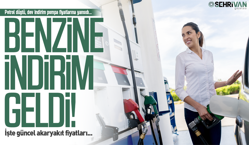 Petrol düştü, benzine dev indirim geldi! İşte güncel akaryakıt fiyatları