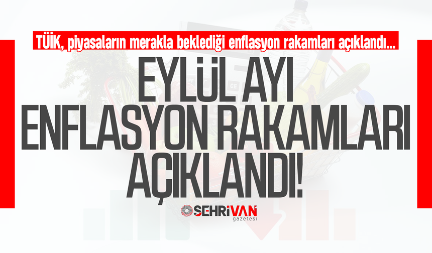 Eylül enflasyon rakamları açıklandı! İşte maaş zamlarına eklenecek 3 aylık oran