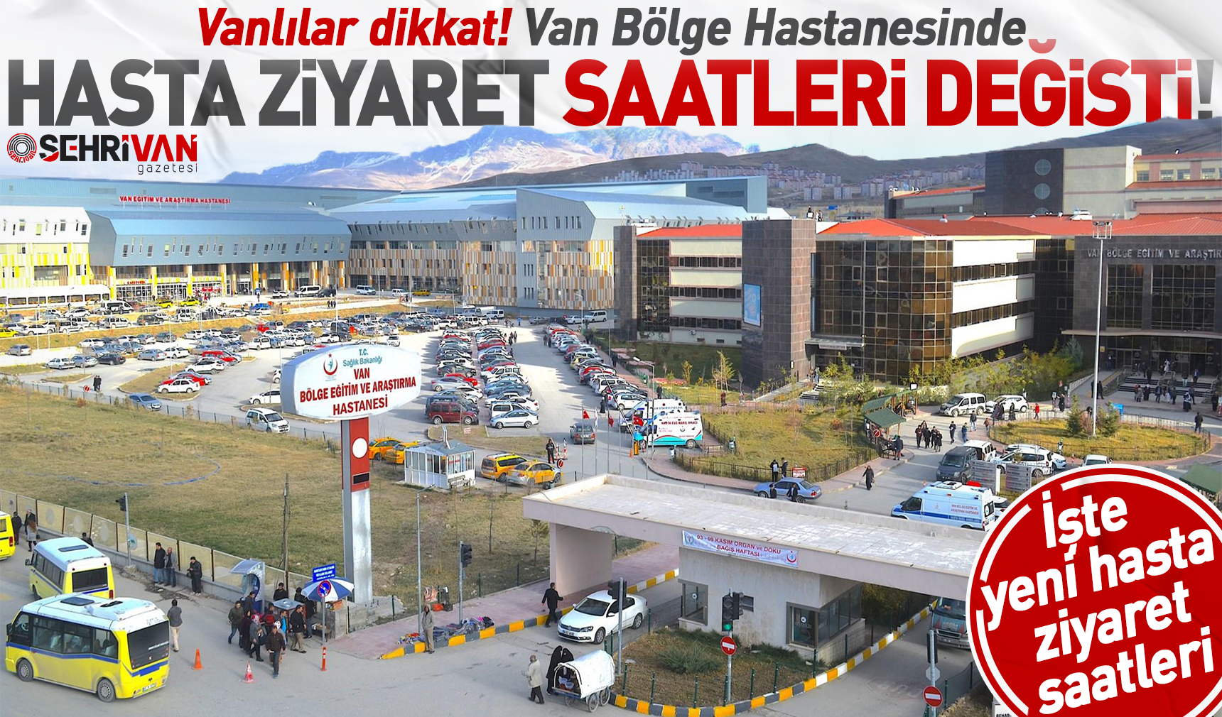 Van Bölge Hastanesi'nde önemli değişiklik! Başhekim duyurdu...