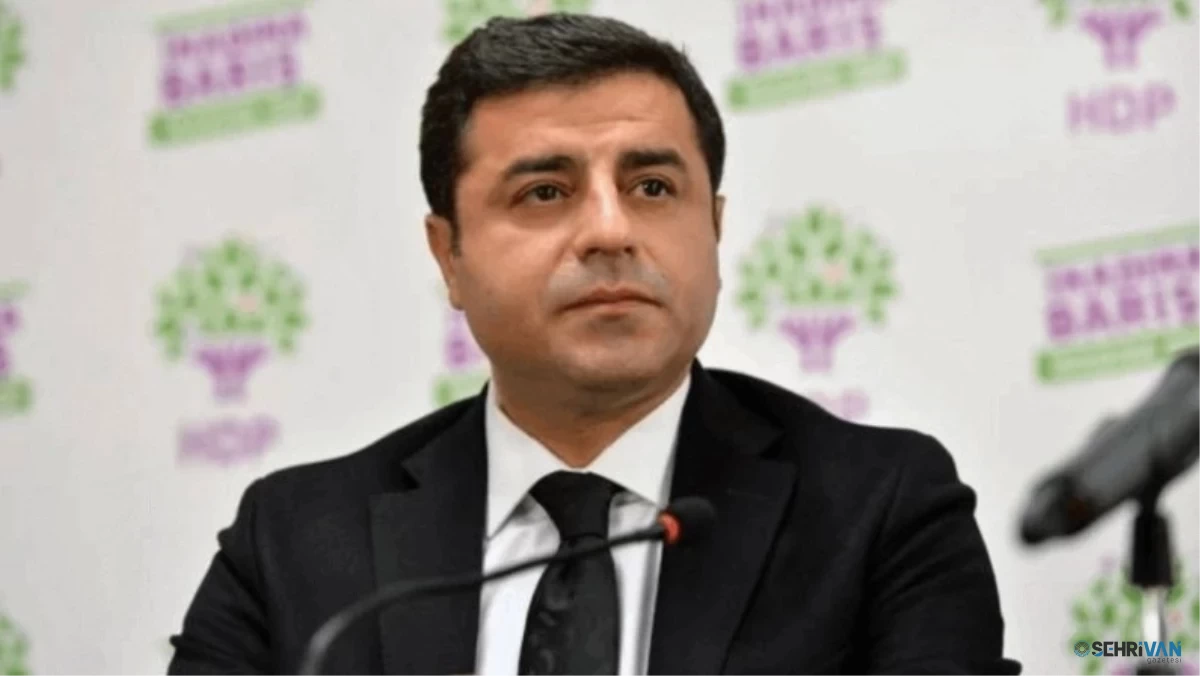 Selahattin Demirtas Kac Yil Hapis Cezasi Aldi 17334817 4894 Amp