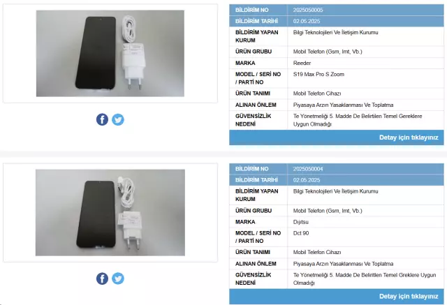 Guvenlik Acigi Olan 4 Telefon Ve 1 Hoparlor 18583323 603 M