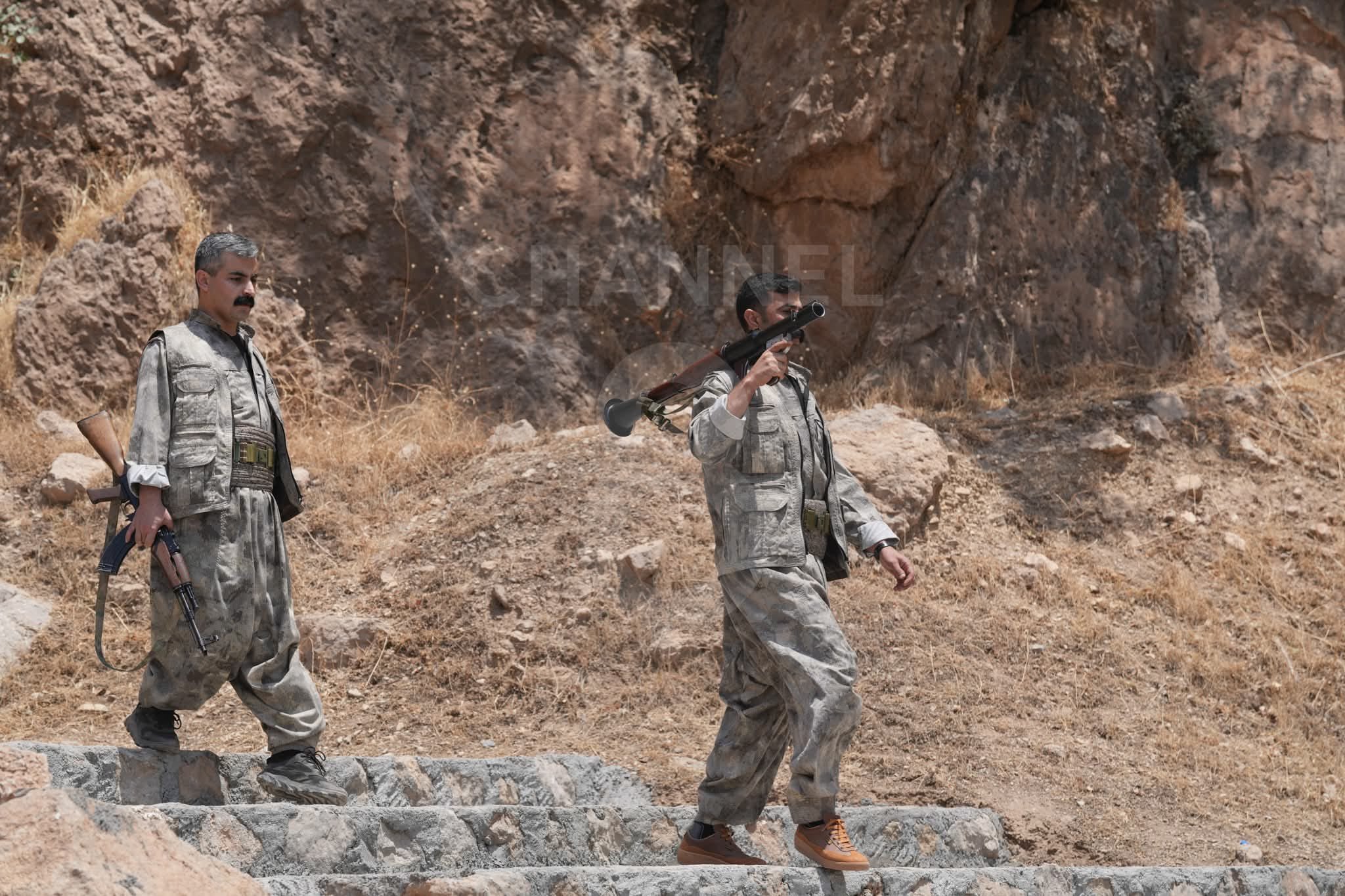 PKK’nın silah bıraktığına dair ilk görüntüler