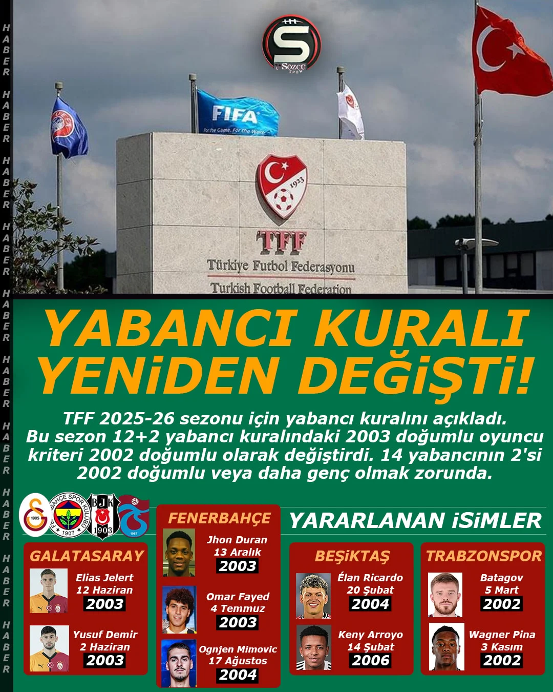 Foto kaynak: Sözcü
