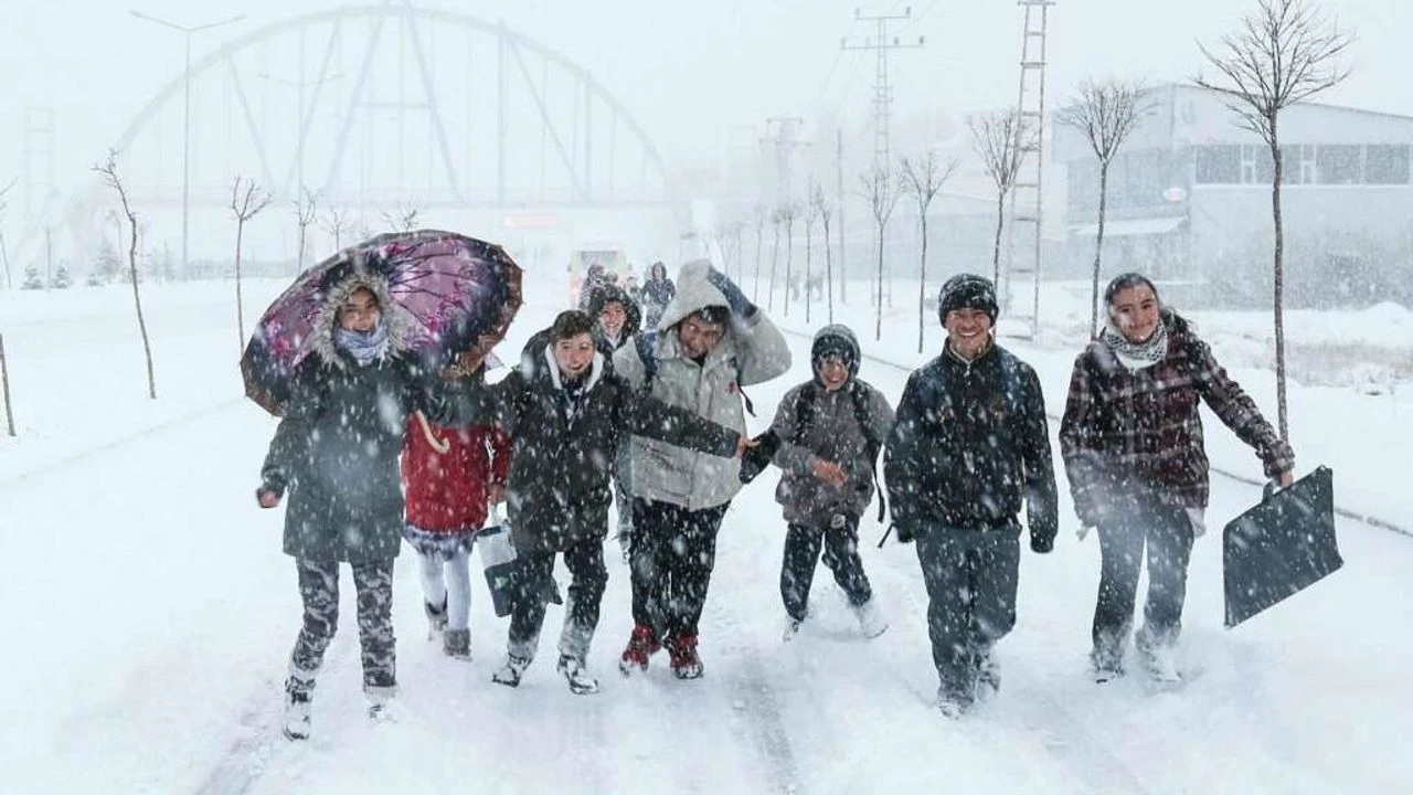 Van'da 4 ilçede okullar tatil edildi! İşte 10 Şubat kar tatili olan ilçeler