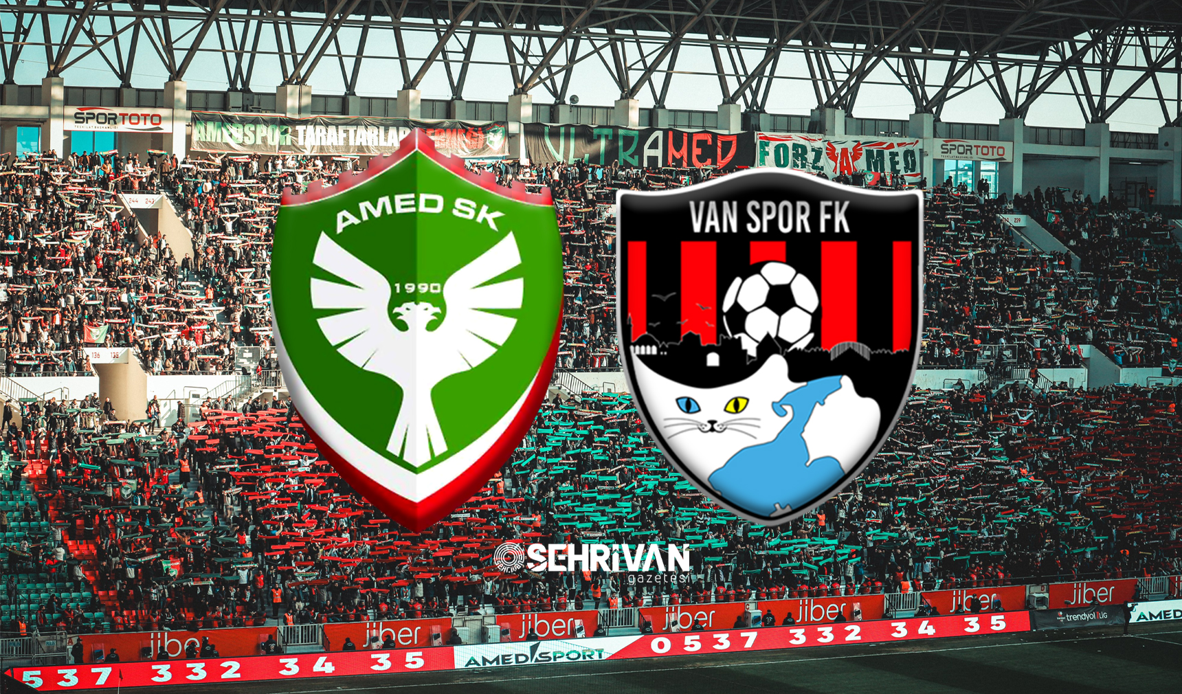 Amedspor-Vanspor derbisinin hakemleri belli oldu!