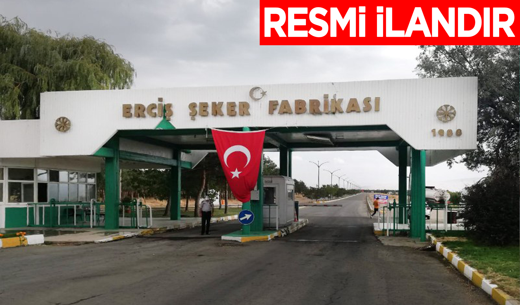 ERCİŞ ŞEKER FABRİKASI MÜDÜRLÜĞÜ İNŞAAT PERSONELİ ALIMI YAPACAK