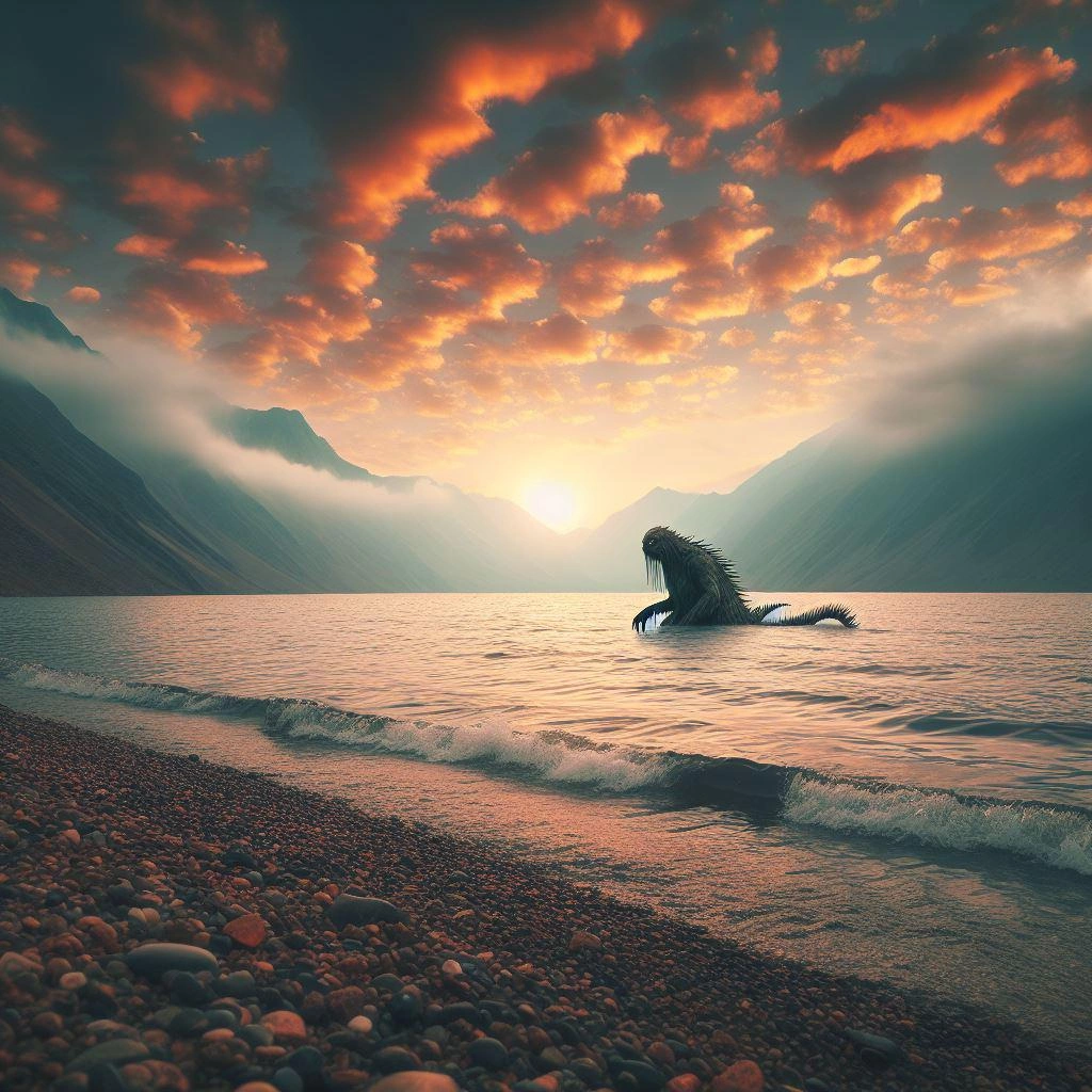 Van Gölü Canavarı dünyayı kurtardı!