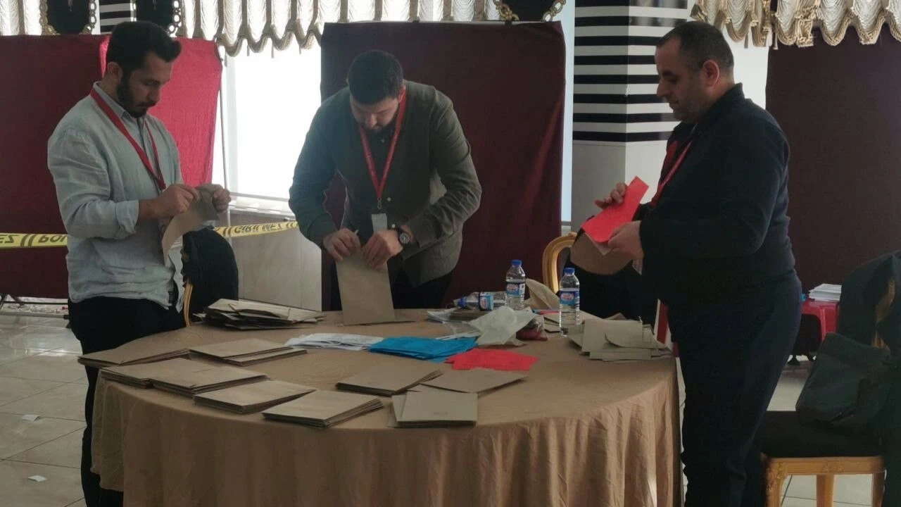 Van Şoförler ve Otomobilciler Esnaf Odası seçimi