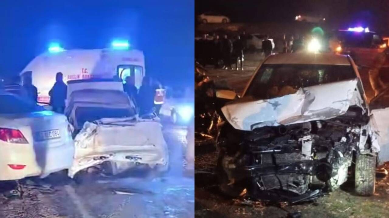 Kabus gibi gece, iki ayrı kaza: 2 kişi öldü, 13 kişi yaralandı!