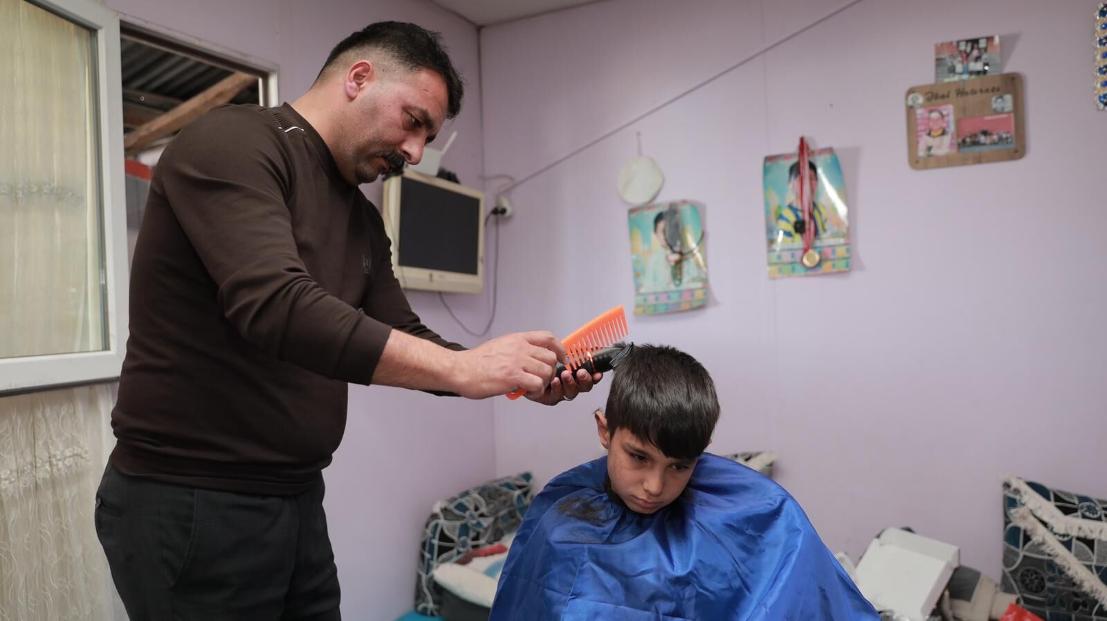 Van’da bayram öncesi ücretsiz tıraş hizmeti!