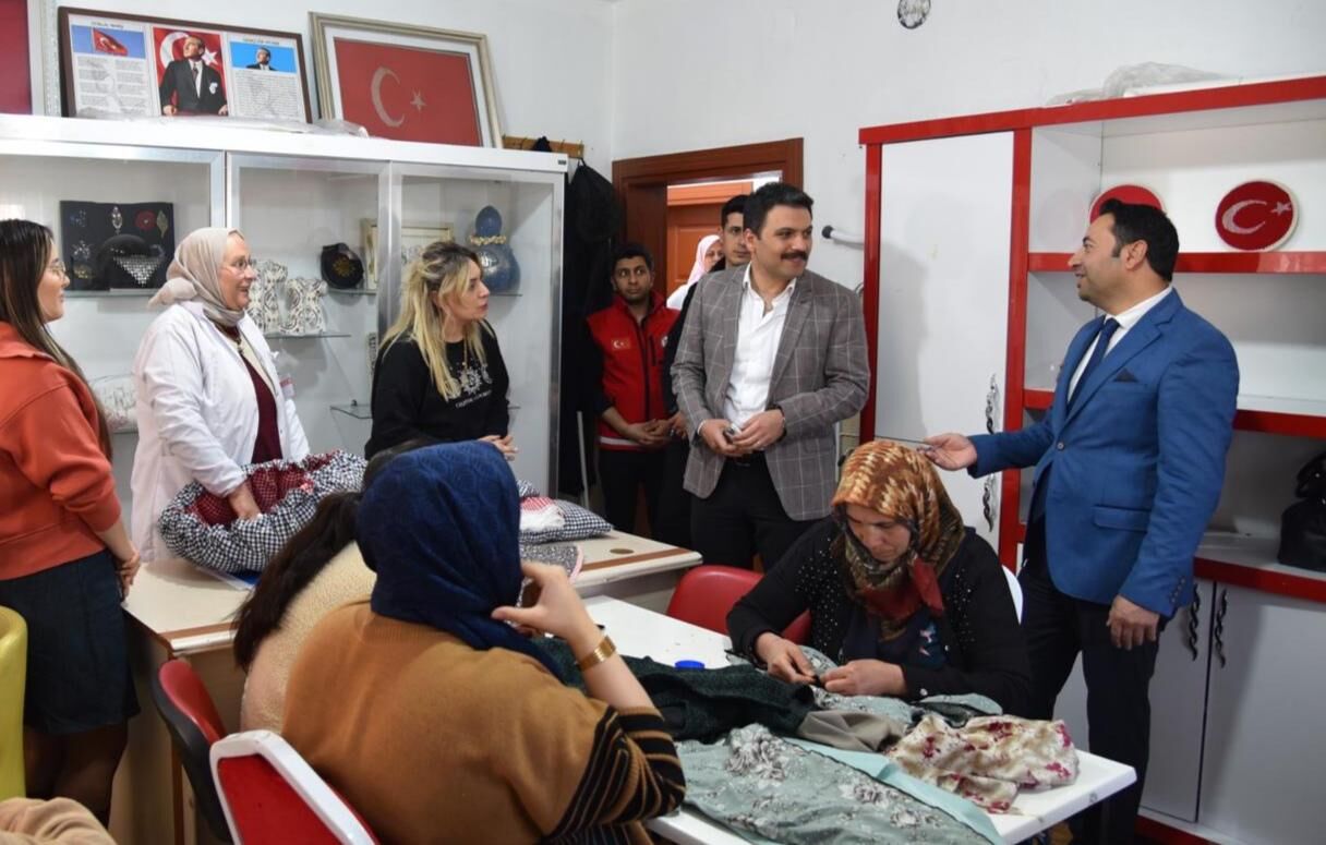 Kaymakam Gilan’dan ADEM’lere Ziyaret: Kadınların Güçlenmesine Tam Destek