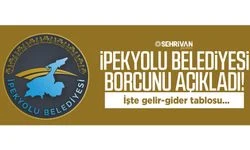 Van İpekyolu Belediyesi’nin borcu belli oldu!