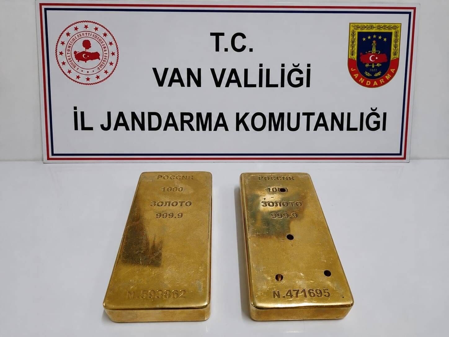 Van’da 13 milyon TL’lik altın vurgunu Jandarmaya takıldı!