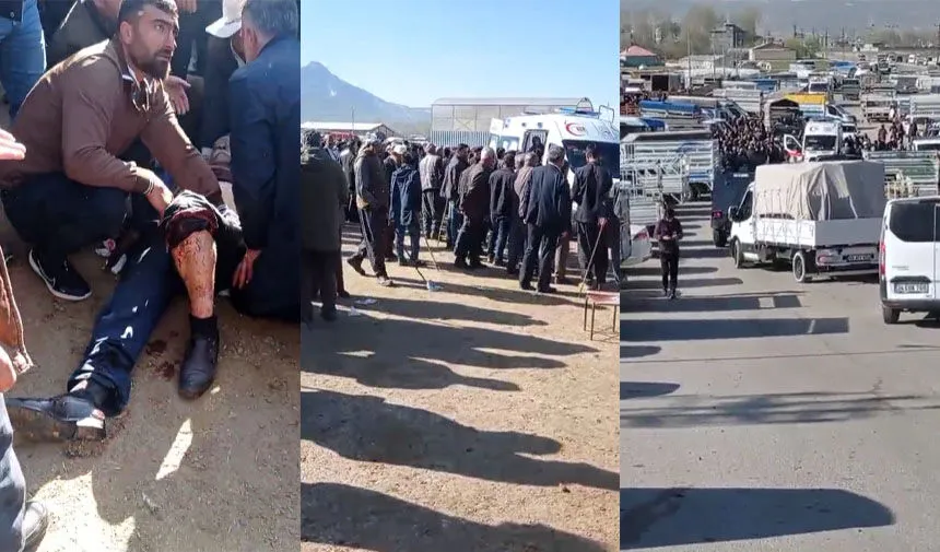 Van'da hayvan pazarında silahlı kavga: 1'i ağır 4 kişi yaralandı!