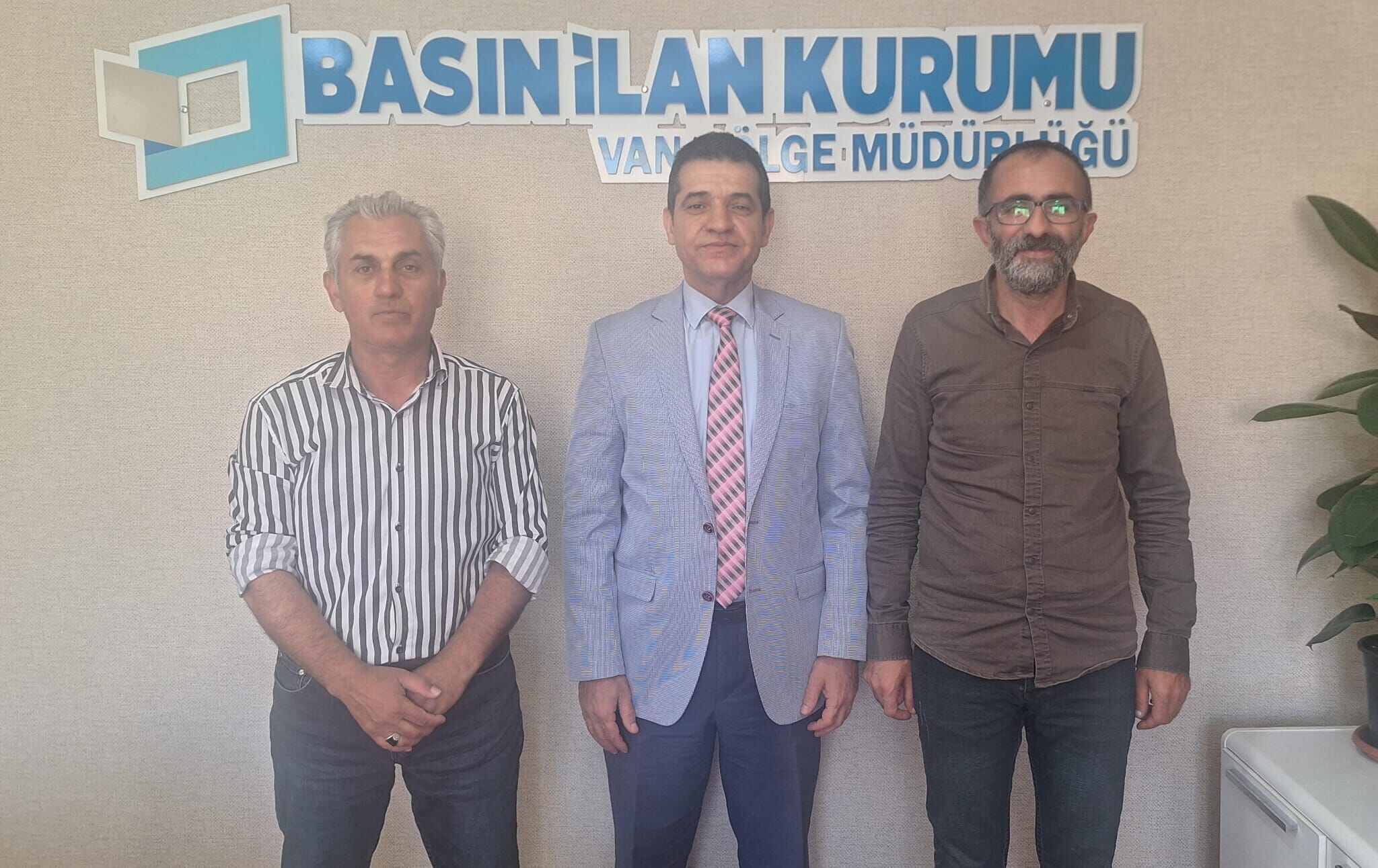 VGC’nden BİK Van Bölge Müdürü Kenan Tokgöz’e hayırlı olsun ziyareti!