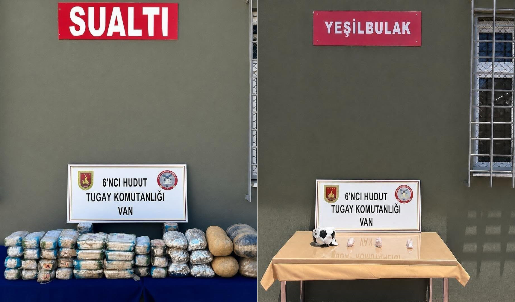Van sınırında 44 kilo uyuşturucu ele geçirildi!