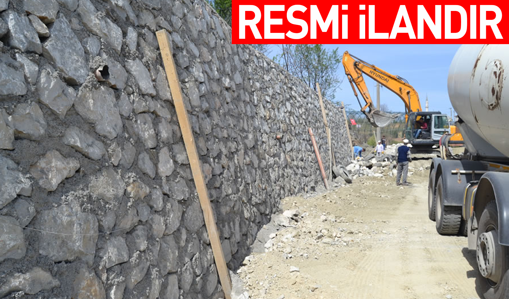 VAN BÜYÜKŞEHİR BELEDİYESİ 4 İLÇEDE TAŞ DUVAR YAPTIRACAK