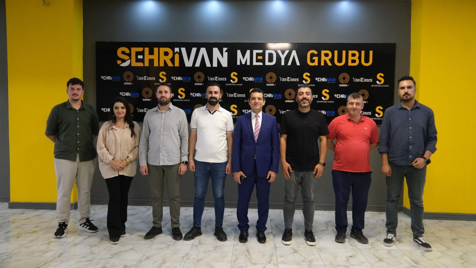 BİK Van Bölge Müdürü Tokgöz’den Şehrivan Medya Grubu’na Ziyaret