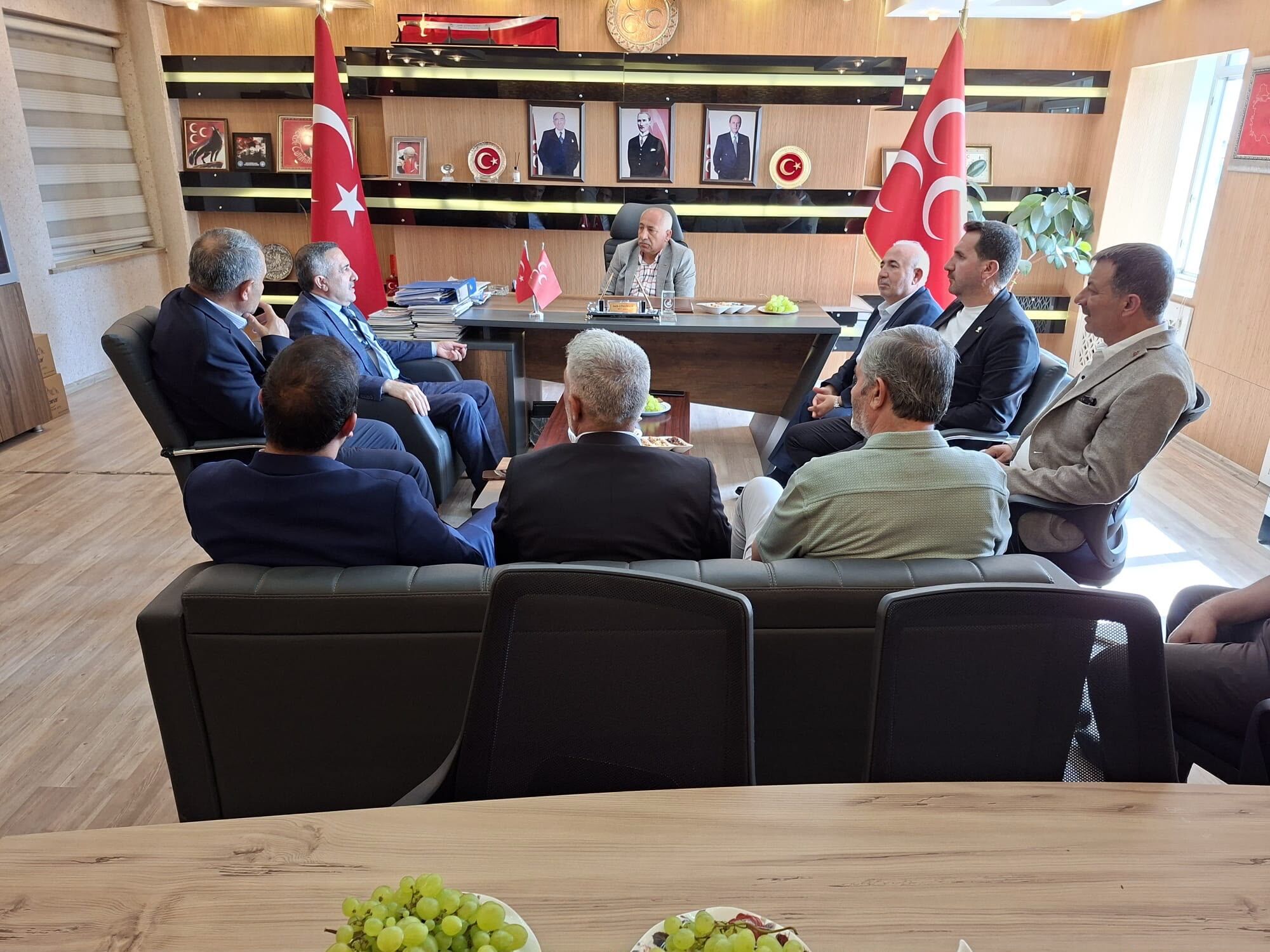 AK Parti Van İl Teşkilatından MHP’ye ziyaret