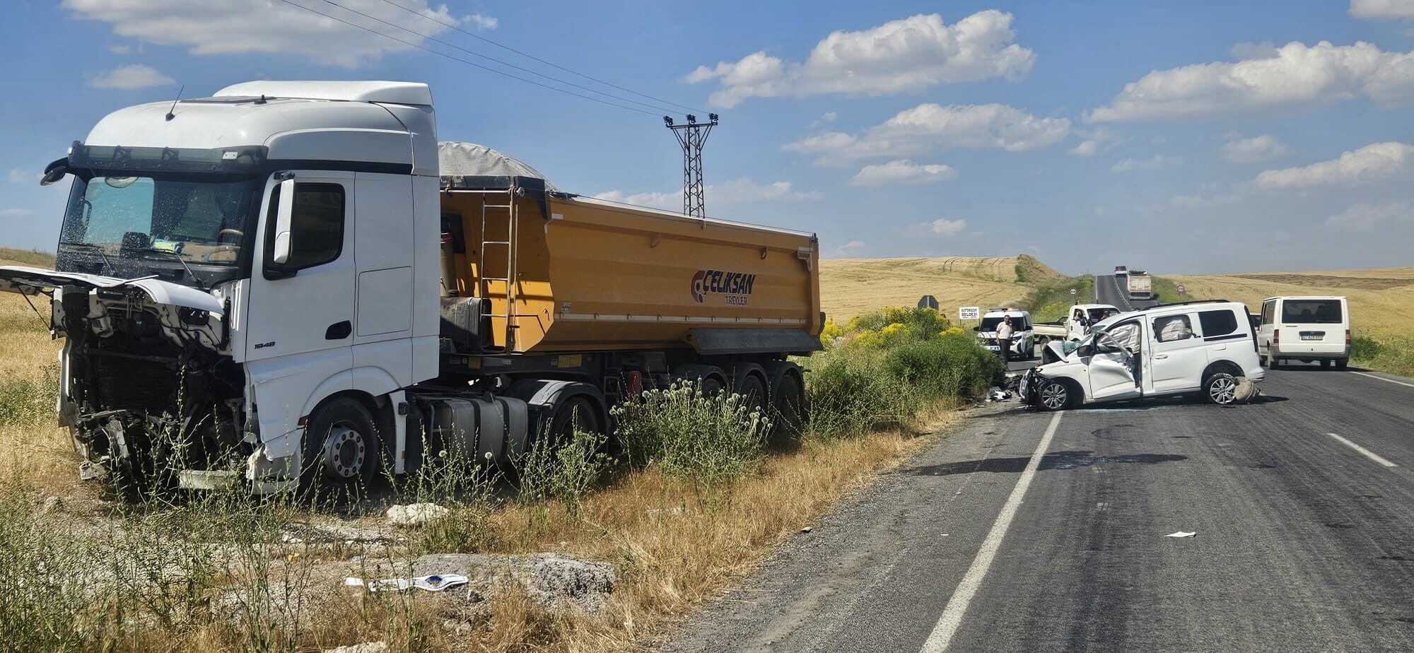 Feci kazada dede ve torunu hayatını kaybetti!