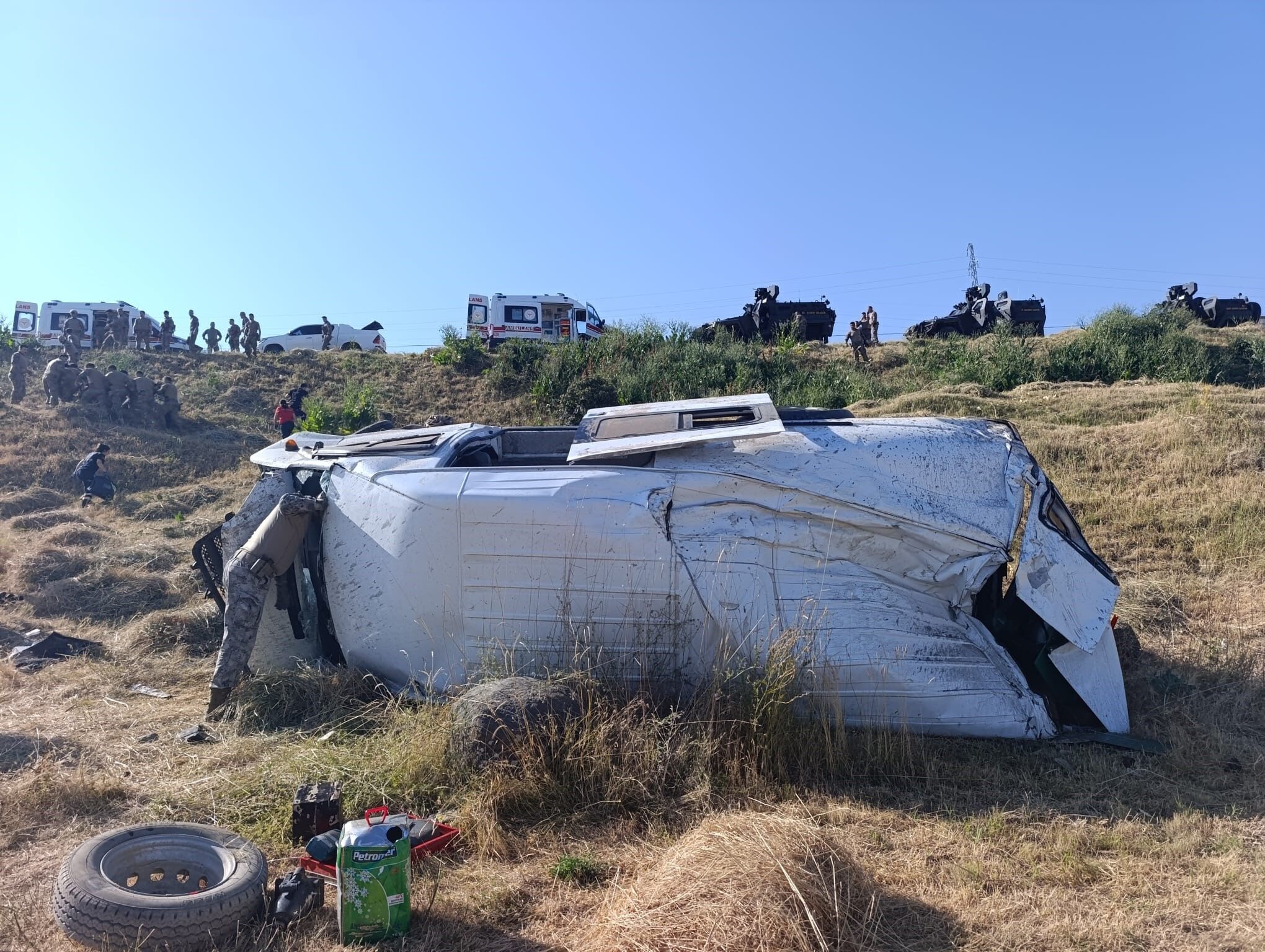 Van’da trafik kazası: Çok sayıda yaralı var!