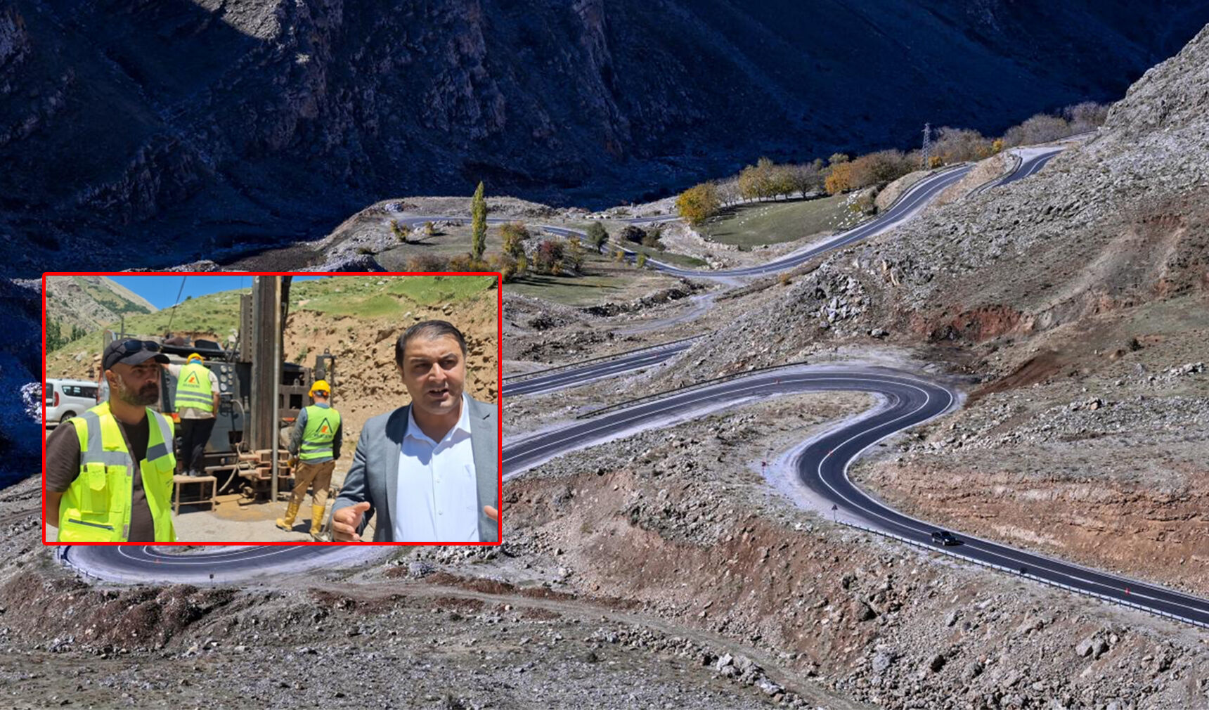 Van-Bahçesaray tüneli için çalışmalara başlandı