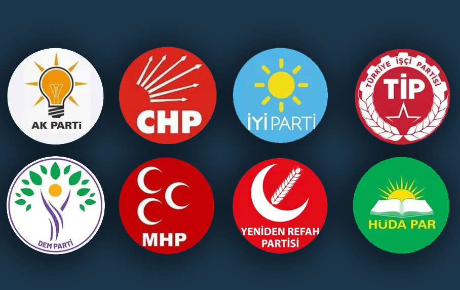 Siyasi partilerin üye sayıları belli oldu! Hangi partinin kaç üyesi var?