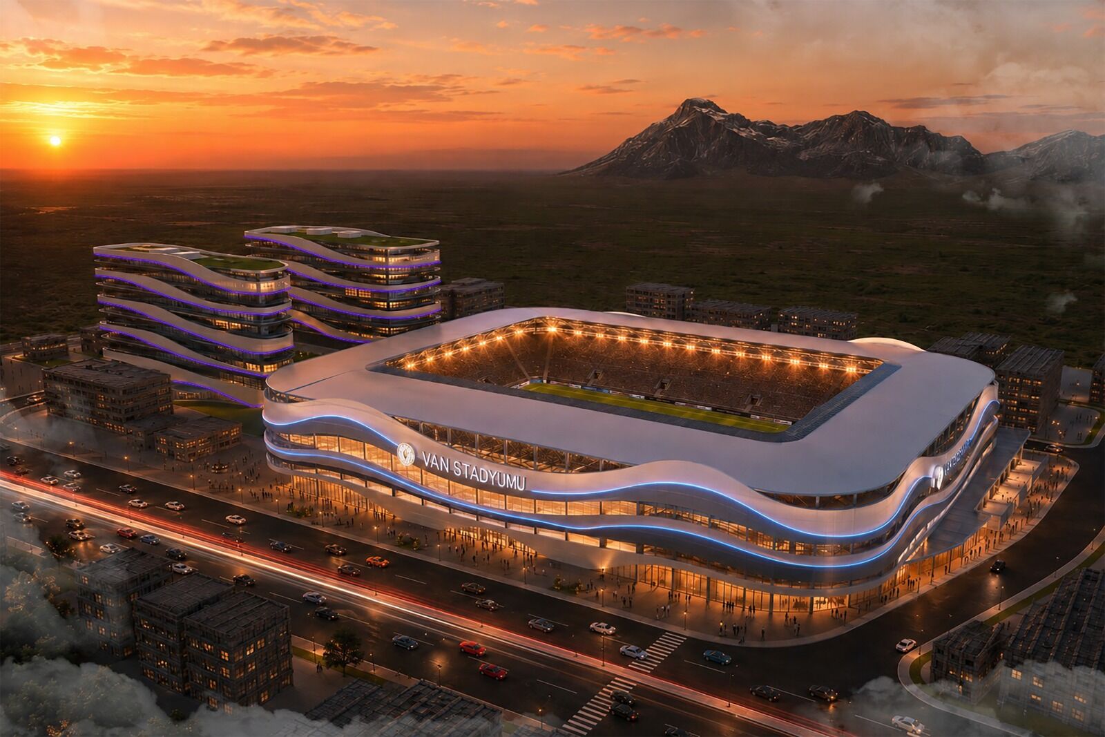 Vanspor’un yeni stadı için resmi imzalar atıldı