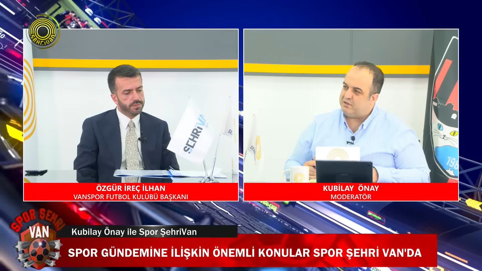 Krizden karakter sezonuna: Başkan İlhan Vanspor’un yol haritasını Şehrivan’a anlattı!