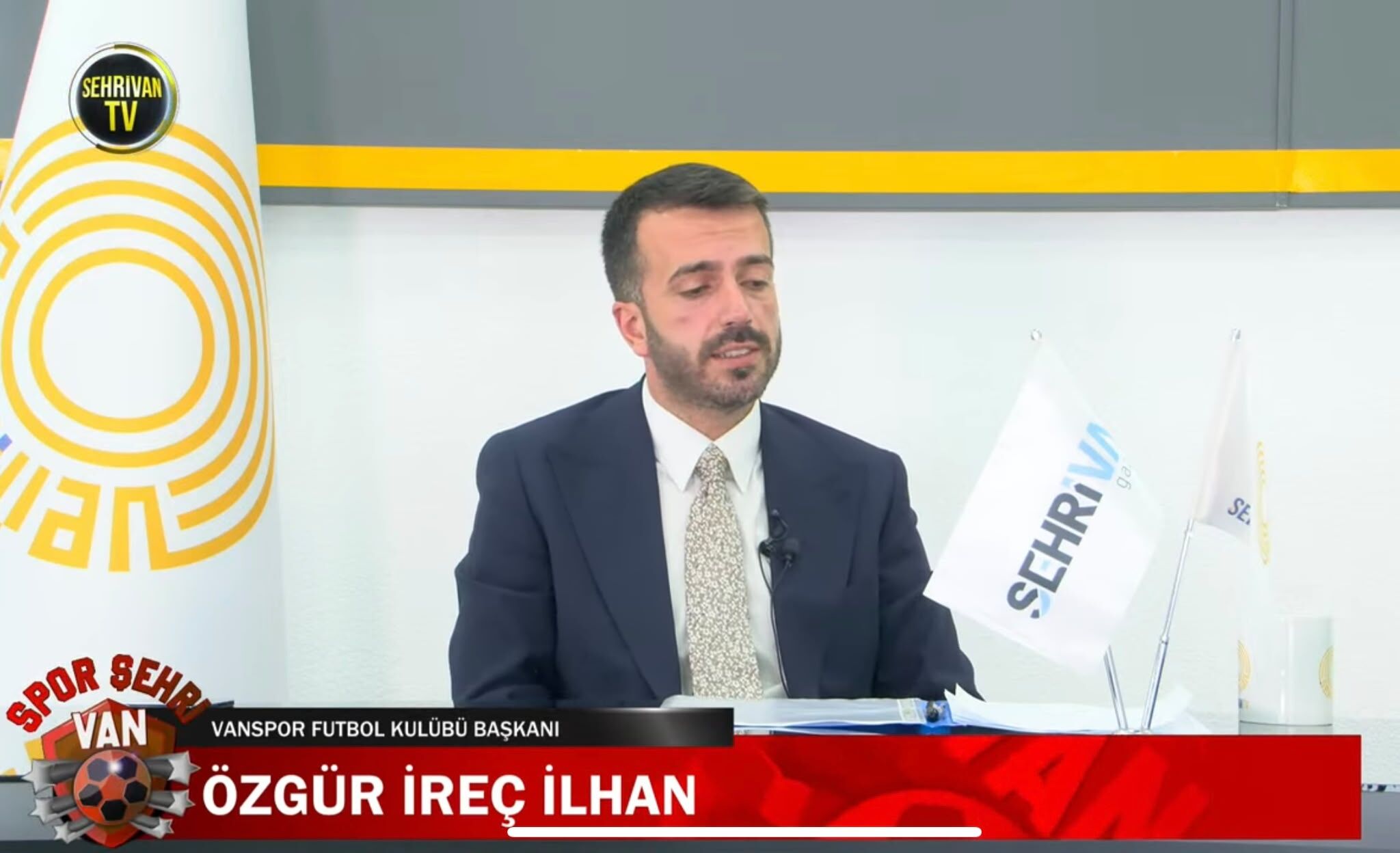 Başkan Özgür İreç İlhan, Vanspor'a dair merak edilen tüm detayları Şehrivan TV'ye açıkladı!