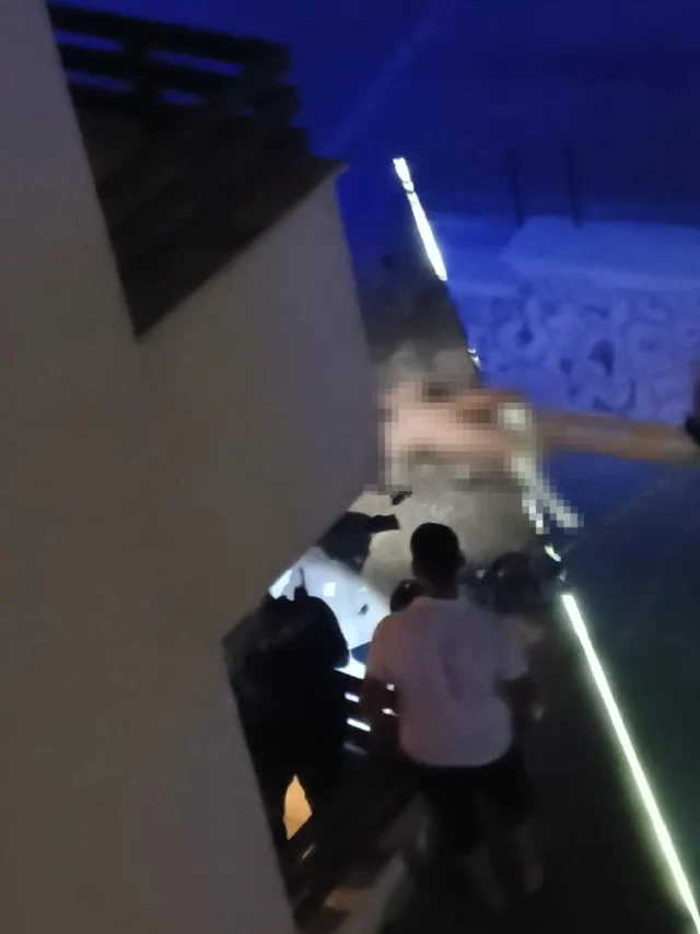 Otel odasında dehşet yaşandı: Kadını 5. kattan aşağıya attı!