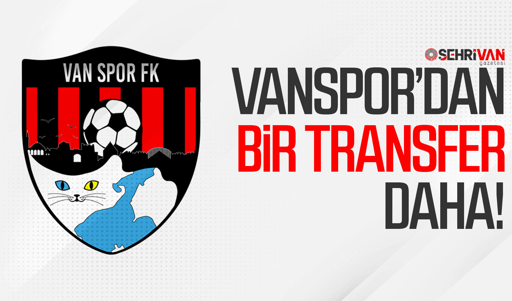 Vanspor’dan bir transfer daha!