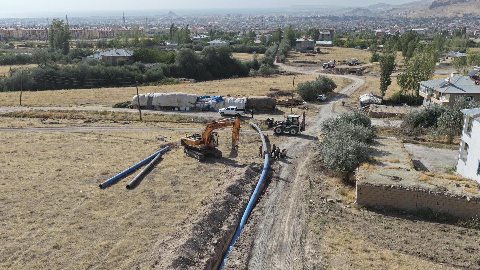Van’da 7 mahallede 20 bin hanenin içme suyu sorunu çözüldü!