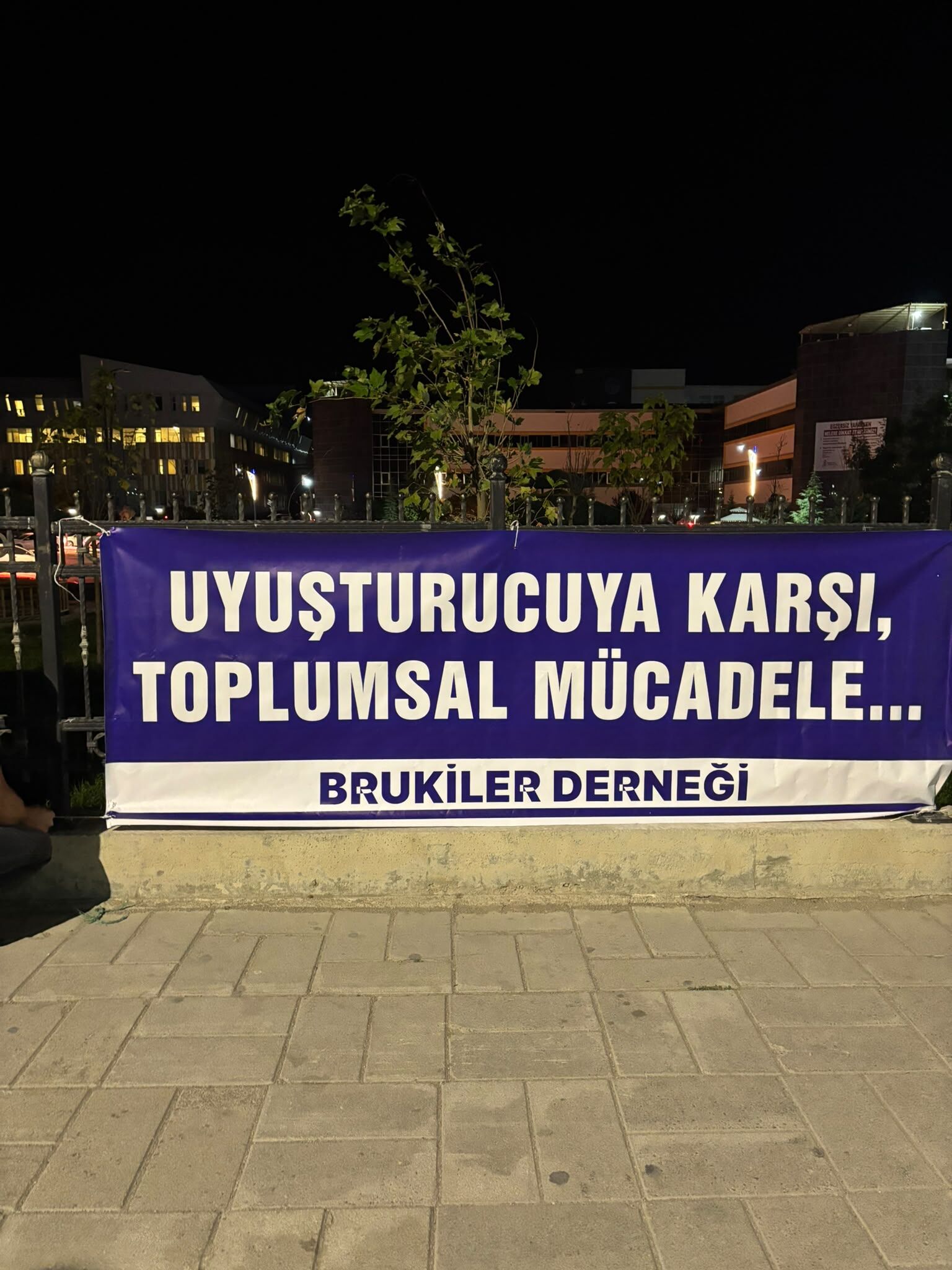 Van’da “Uyuşturucuya Hayır” pankartlarıyla farkındalık çalışması yapıldı!