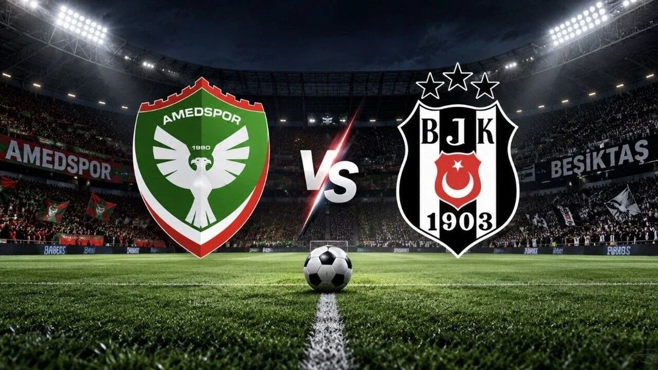 CANLI YAYIN Amedspor-Beşiktaş Maçı canlı izle!