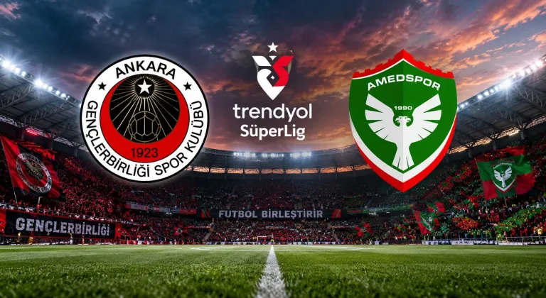 CANLI YAYIN İZLE | Gençlerbirliği-Amedspor maçı canlı yayını izle!